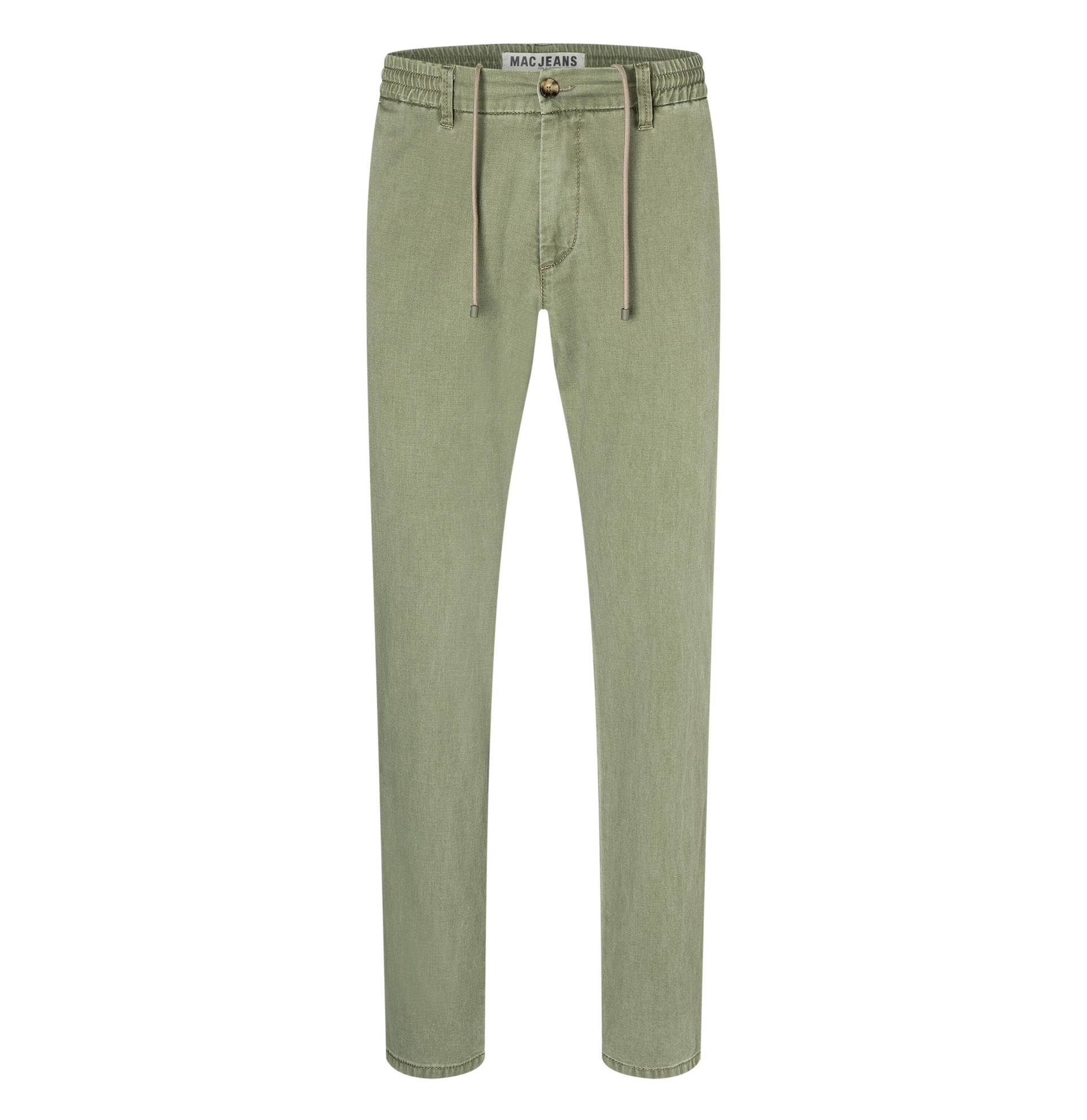 MAC - MAC JEANS - Lennox Sport, Two-Tone Gabardine grün - Gr. - 38/32 von MAC