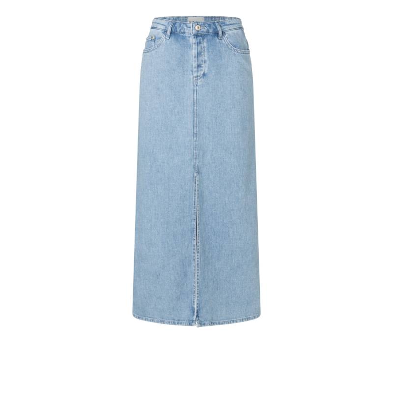 MAC - MAC JEANS - MAXI SKIRT, Fluent comfort denim blau - Gr. - S/OL von MAC