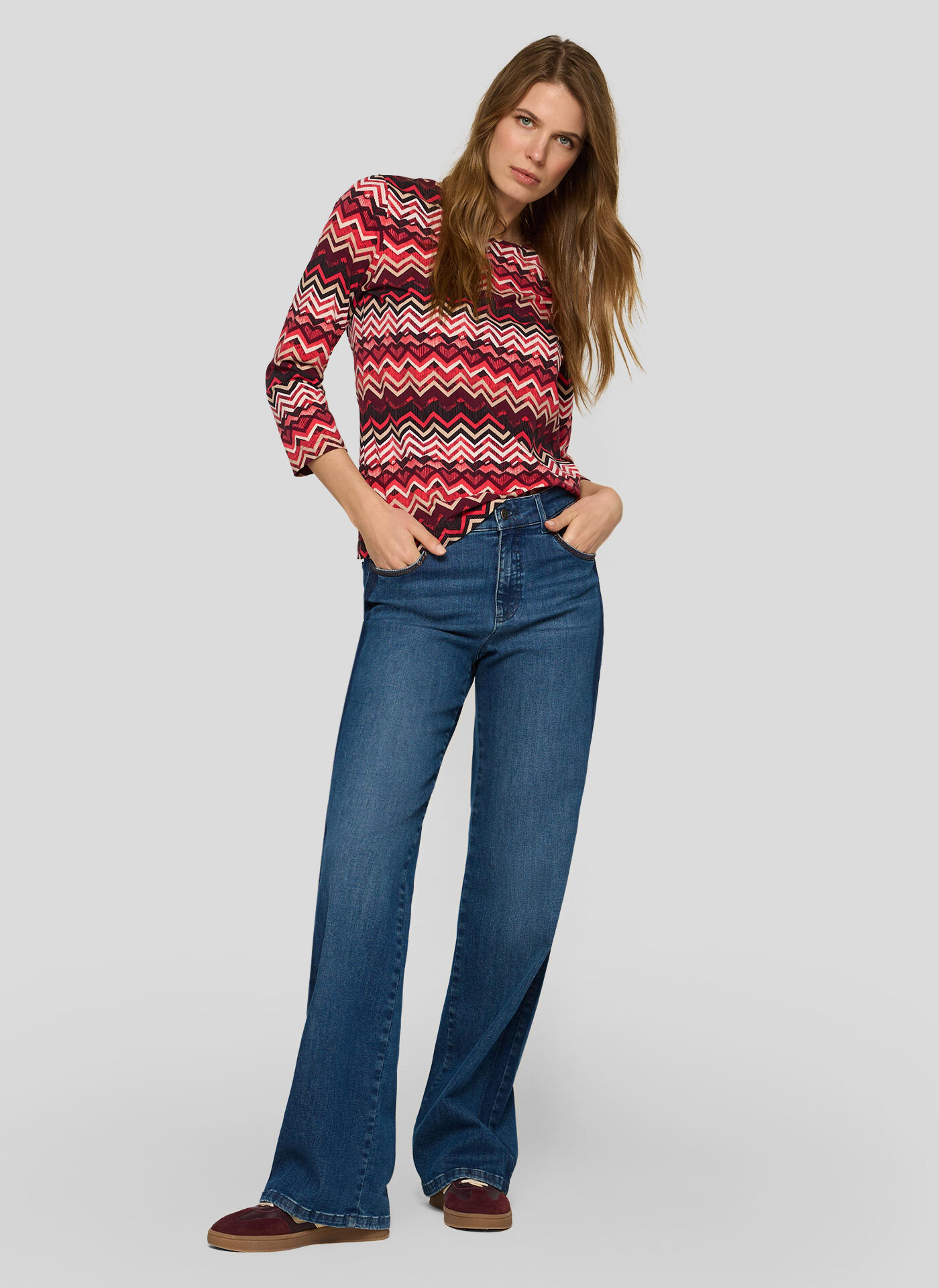 MAC - MAC JEANS - MELANIE, PERFECT Fit Forever Denim blau - Gr. - 40/34 von MAC