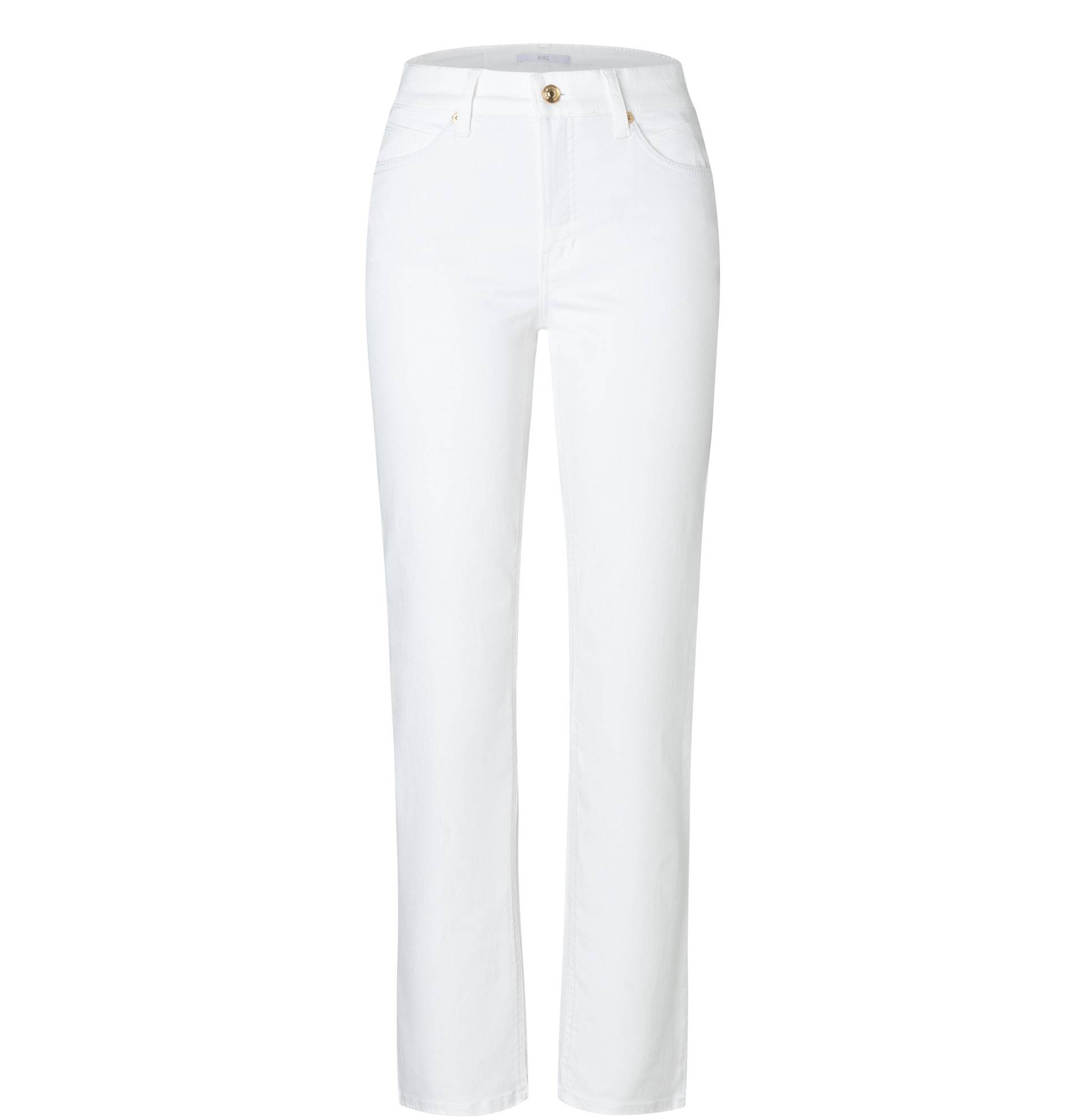 MAC - MAC JEANS - MELANIE, PERFECT Fit Forever Denim weiß - Gr. - 36/34 von MAC