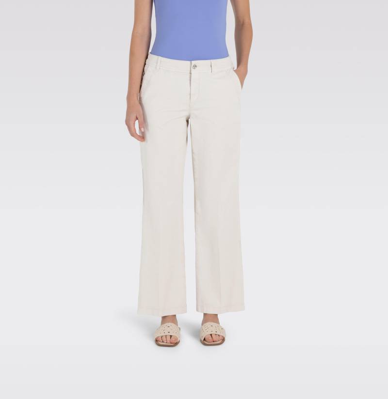 MAC - MAC JEANS - NORA COTTON, Authentic stretch gabardine beige - Gr. - 42/30 von MAC