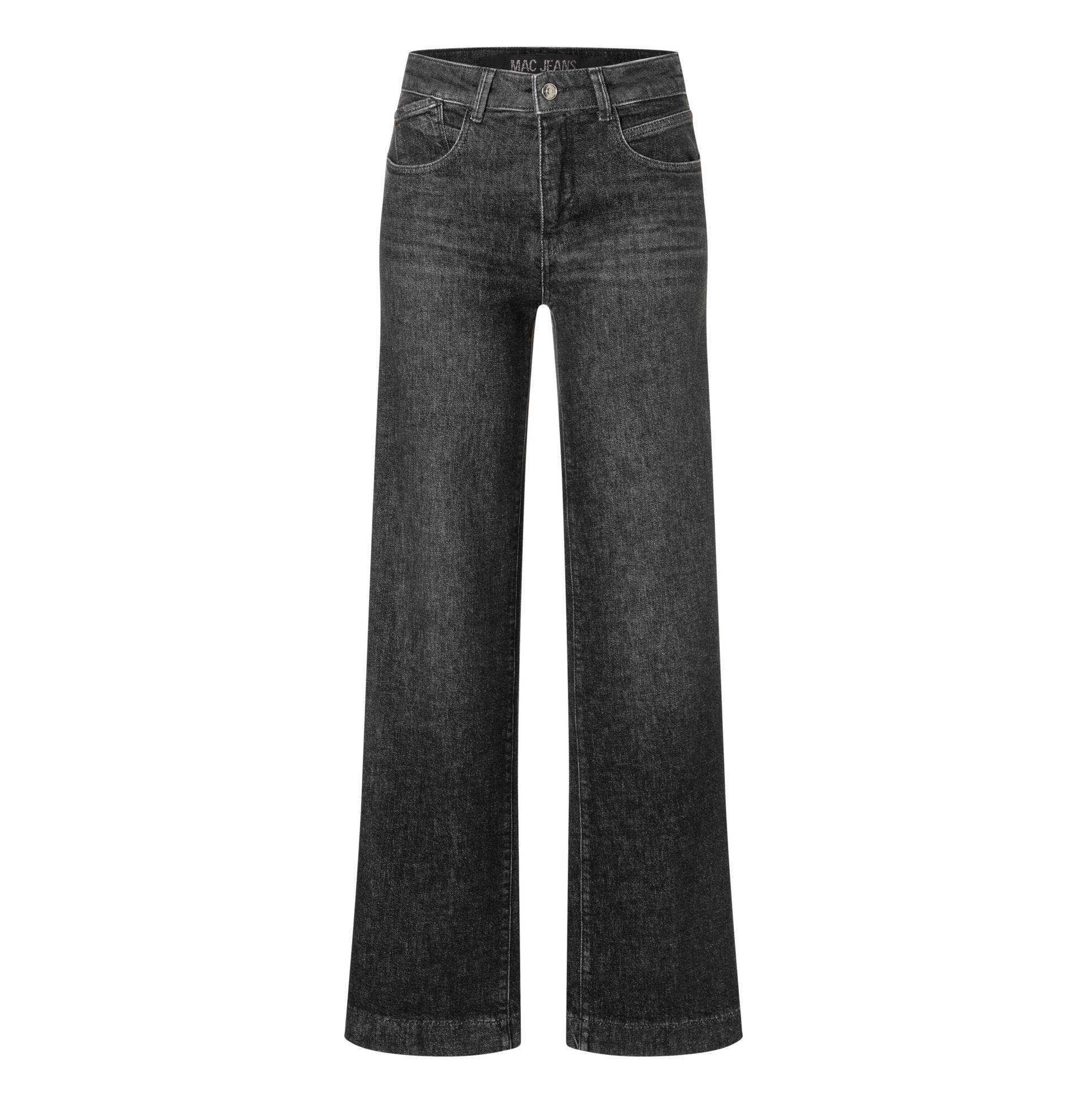 MAC - MAC JEANS - PALAZZO, Authentic comfort denim schwarz - Gr. - 42/32 von MAC