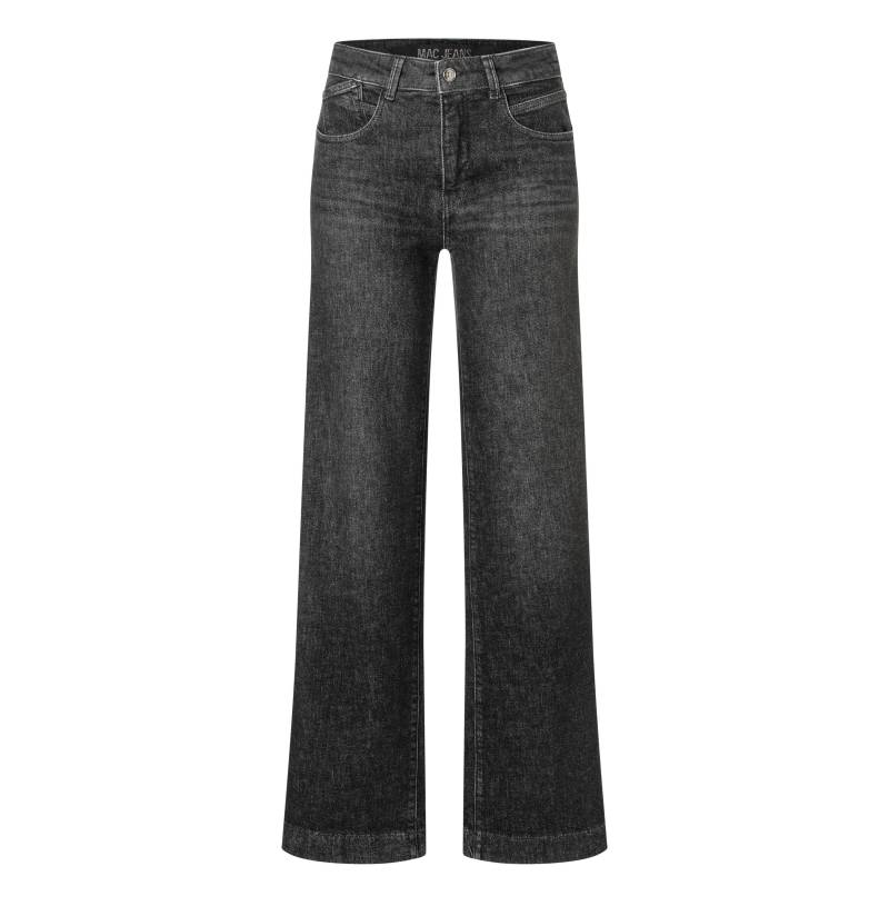 MAC - MAC JEANS - PALAZZO, Authentic comfort denim schwarz - Gr. - 42/32 von MAC