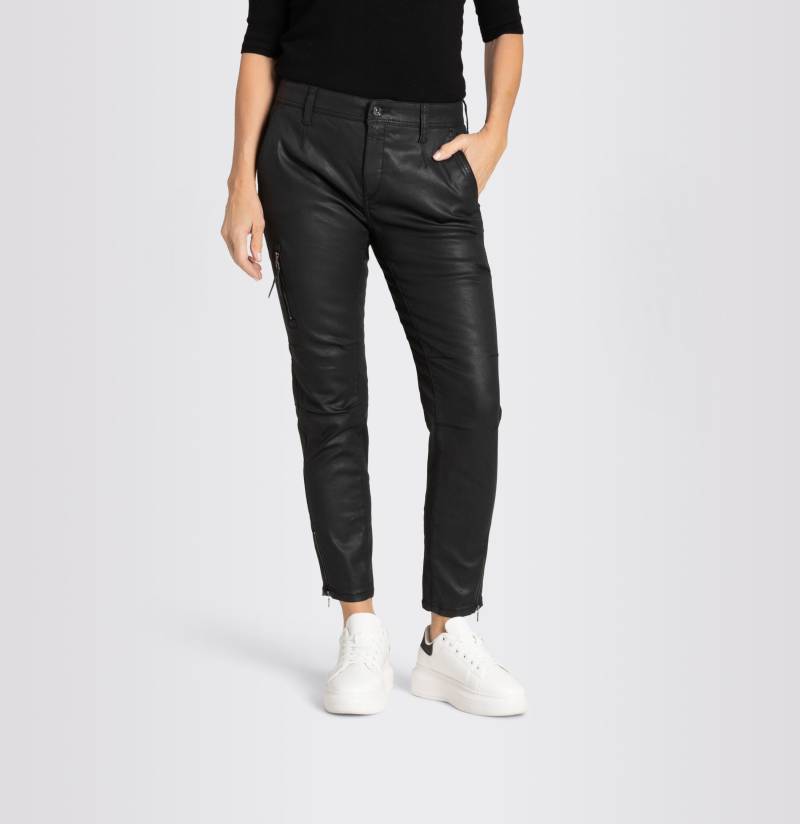 MAC - MAC JEANS - RICH, Coated cotton tencel schwarz - Gr. - 40/28 von MAC