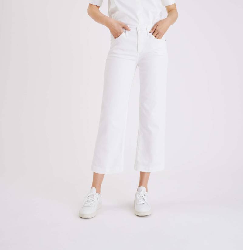MAC - MAC JEANS - RICH CULOTTE , Light authentic denim weiß - Gr. - 40/OL von MAC