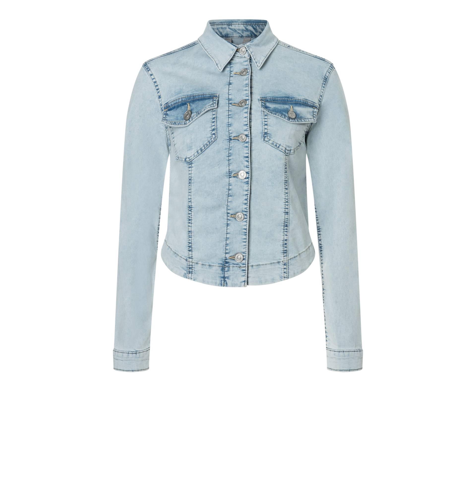 MAC - MAC JEANS - RICH JACKET, Light weight denim blau - Gr. - M/OL von MAC