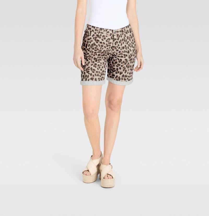 MAC - MAC JEANS - SHORTY, Fade out gabardine beige von MAC