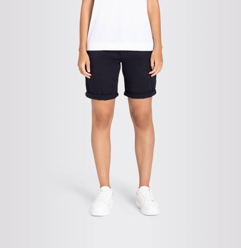 MAC - MAC JEANS - SHORTY, Fade out gabardine blau von MAC