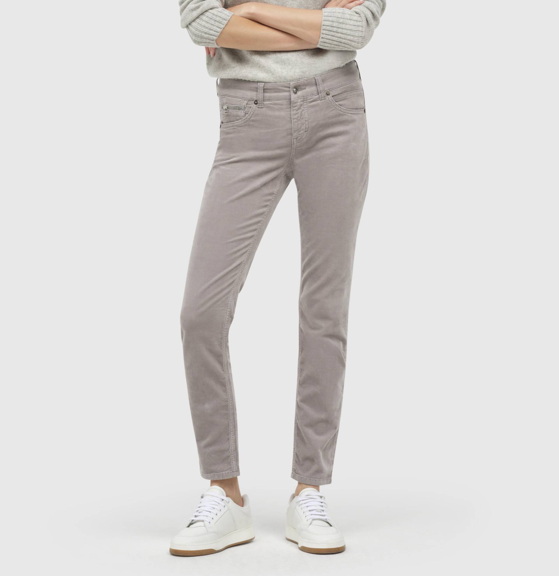 MAC - MAC JEANS - SLIM, Baby soft corduroy grau - Gr. - 40/28 von MAC