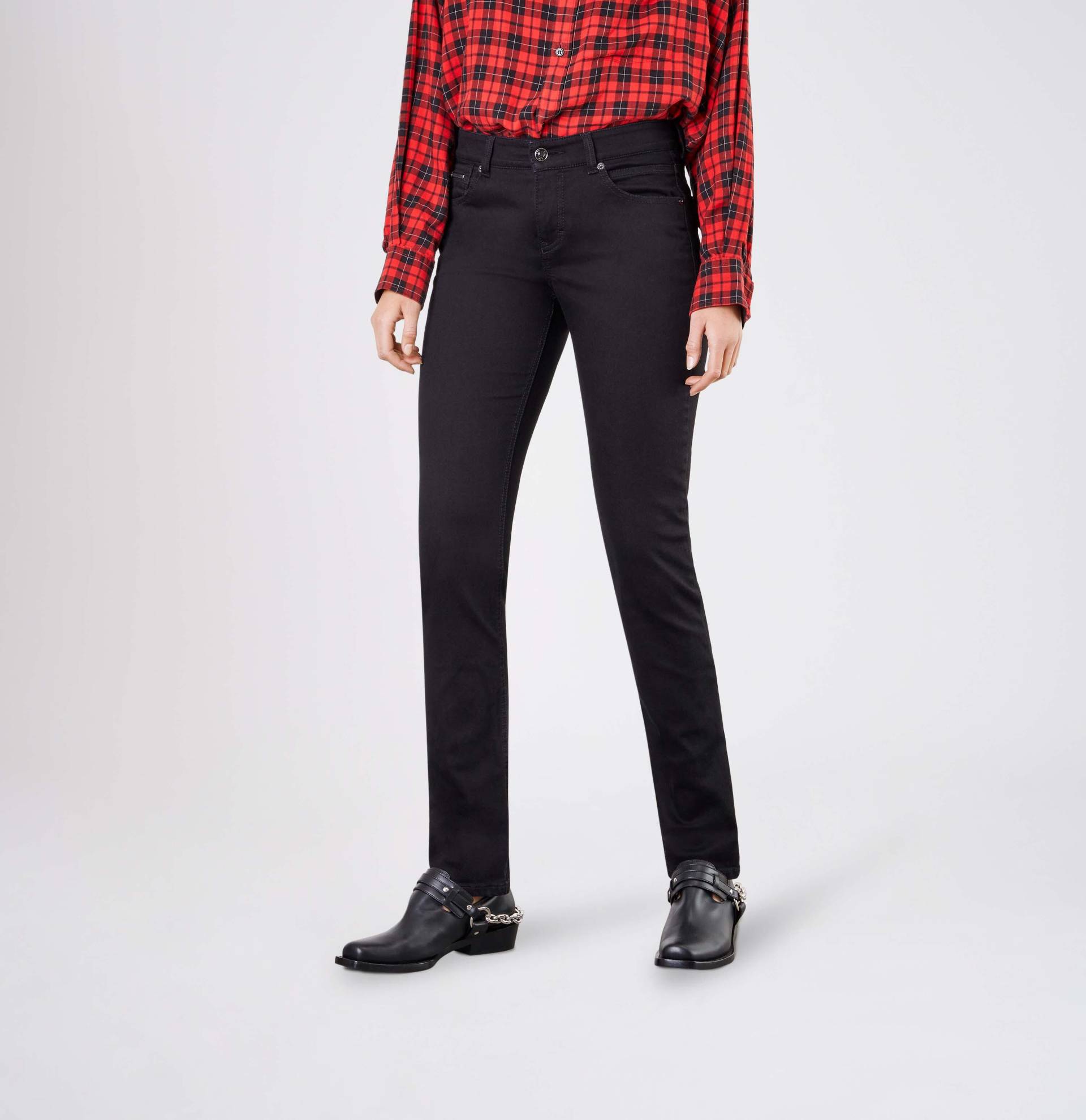 MAC - MAC JEANS - SLIM, PERFECT Fit Forever Denim schwarz - Gr. - 46/30 von MAC