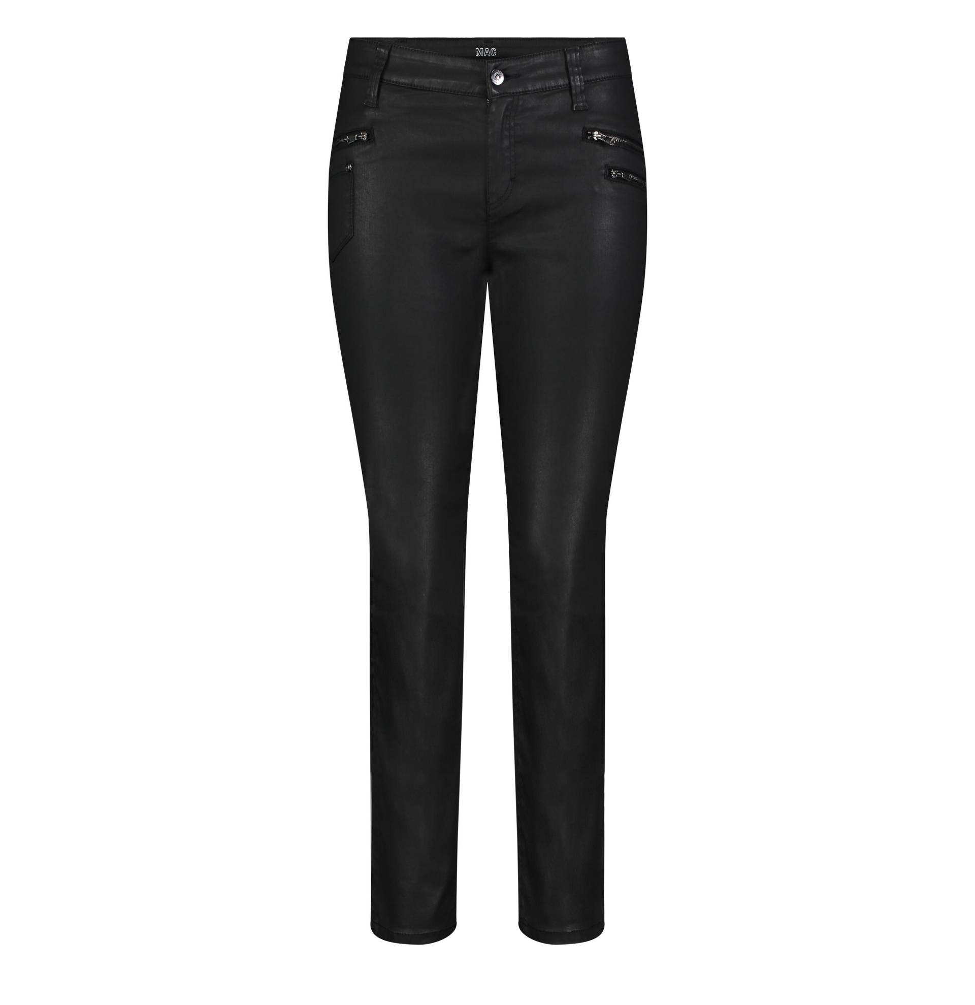 MAC - MAC JEANS - SLIM function, Coated cotton tencel schwarz - Gr. - 38/30 von MAC