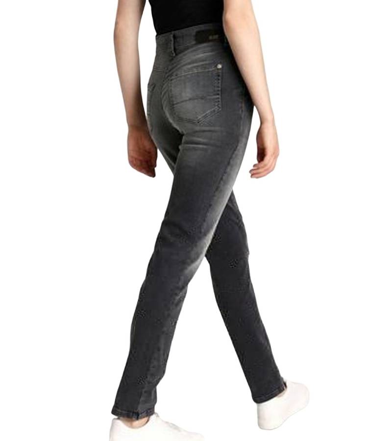 MAC Melanie Damen Jeans mit Straight-Leg Denim-Hose in Feminine-Fit 84119467 Anthrazit von MAC
