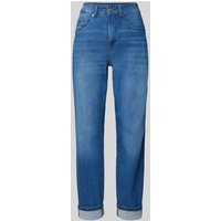 MAC Mom Fit Jeans im 5-Pocket-Design Modell 'Carol' in Dunkelblau, Größe 34/28 von MAC