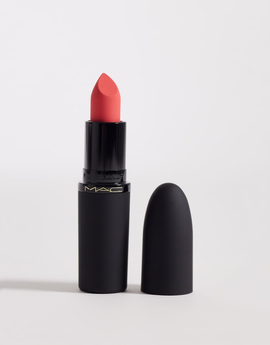 MAC - Powder Kiss - Hazy Matte - Lippenstift - Mandarin O-Rosa von MAC