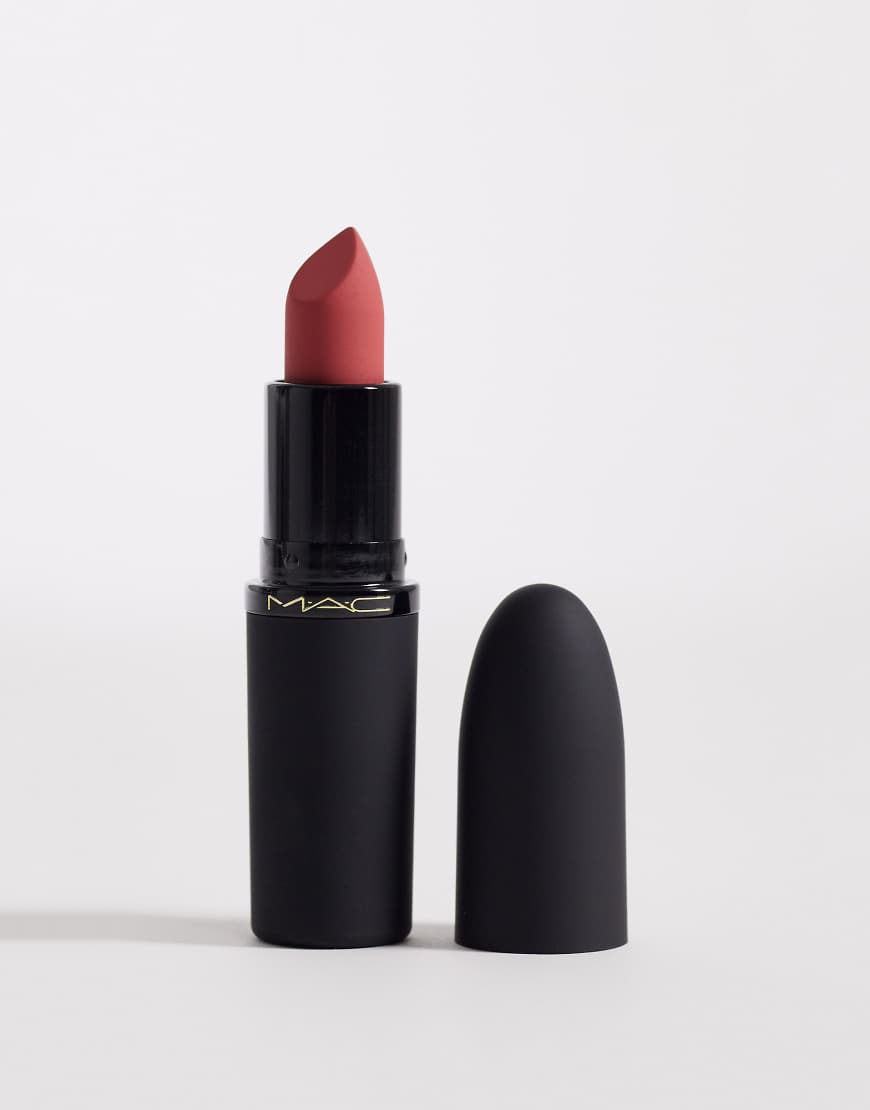 MAC - Powder Kiss - Hazy - Matter Lippenstift - Stay Curious-Rosa von MAC