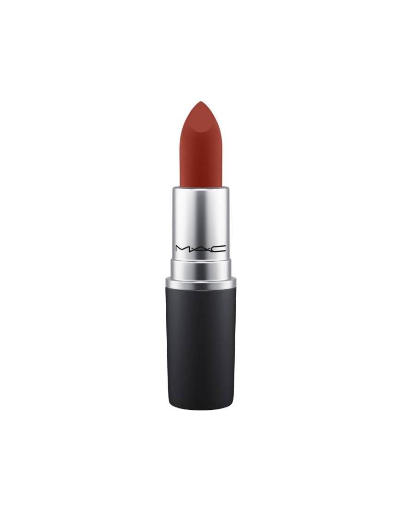 MAC - Powder Kiss - Lippenstift in Dubonnet Buzz-Braun von MAC