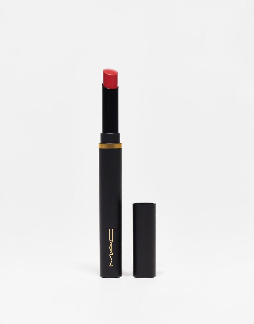 MAC - Powder Kiss Velvet Blur - Lippenstift - Sheer Outrage-Rosa von MAC