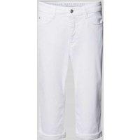 MAC Regular Fit Jeans in 3/4-Länge Modell 'DREAM SUN WONDERLIGHT' in Weiss, Größe 38 von MAC