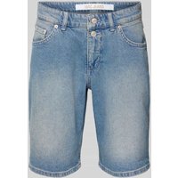 MAC Regular Fit Jeansshorts im 5-Pocket-Design in Blau, Größe 44 von MAC