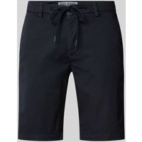 MAC Regular Fit Shorts mit Tunnelzug in Marine, Größe 30 von MAC