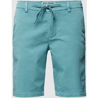 MAC Regular Fit Shorts mit Tunnelzug in Ocean, Größe 31 von MAC