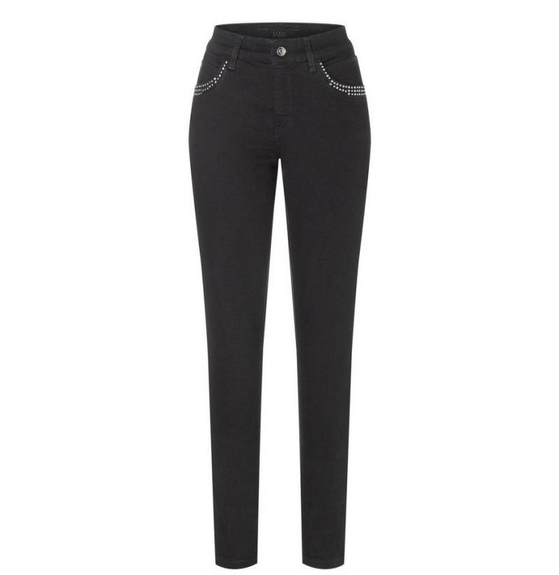 MAC Regular-fit-Jeans MELANIE PIPE, black-black von MAC