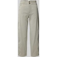 MAC Relaxed Fit Chino im 5-Pocket-Design Modell 'Balloon Modern' in Mittelgrau, Größe 40 von MAC