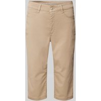 MAC Slim Fit Bermudas im 5-Pocket-Design Modell 'DREAM SUN' in Beige, Größe 36 von MAC