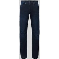MAC Slim Fit Jeans im 5-Pocket-Design Modell 'Arne Pipe' in Dunkelblau, Größe 32/32 von MAC