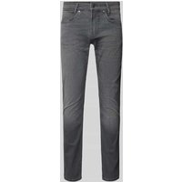 MAC Slim Fit Jeans im 5-Pocket-Design Modell 'Arne Pipe' in Hellgrau, Größe 33/32 von MAC