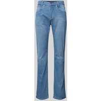 MAC Slim Fit Jeans mit Knopfverschluss Modell "ARNE PIPE" in Hellblau, Größe 31/30 von MAC