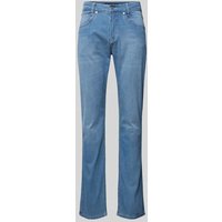 MAC Slim Fit Jeans mit Knopfverschluss Modell "ARNE PIPE" in Hellblau, Größe 31/32 von MAC