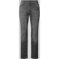 MAC Slim Fit Jeans mit Knopfverschluss Modell "ARNE PIPE" in Hellgrau, Größe 31/32 von MAC