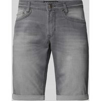 MAC Slim Fit Jeansbermudas im 5-Pocket-Design Modell 'Jogn' in Hellgrau, Größe 30 von MAC