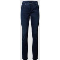 MAC Stone Washed Skinny Fit Jeans Modell DREAM SKINNY in Dunkelblau, Größe 30/28 von MAC