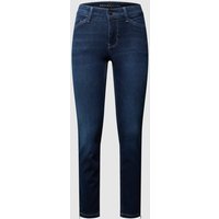 MAC Stone Washed Skinny Fit Jeans in Dunkelblau, Größe 30/27 von MAC