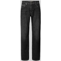MAC Straight Fit Jeans mit Eingrifftaschen in Anthrazit, Größe 40/30 von MAC