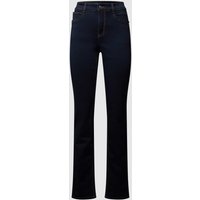 MAC Straight Fit Jeans mit Label-Patch Modell 'Angela' in Marine, Größe 34/32 MAC Straight Fit Jeans mit Label-Patch Modell 'Angela' in Marine, Größe 34/32 von MAC
