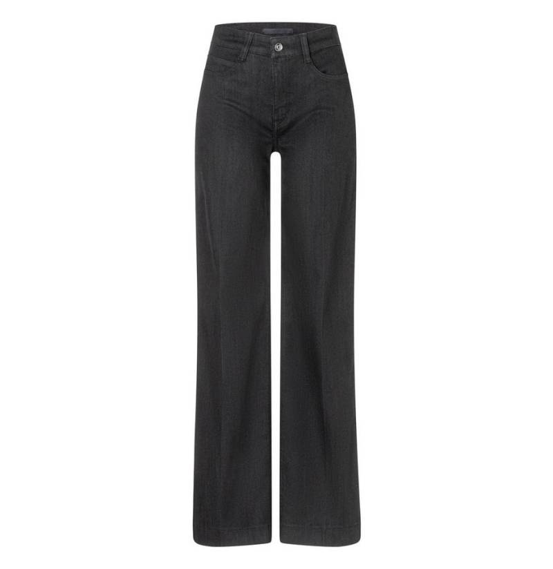 MAC Straight-Jeans Mac Damen Jeans Hose Wide Authentic Stretch Denim Black 5228-90-0387L Authentische Optik, angenehmer Griff, hoher Tragekomfort von MAC