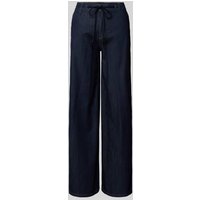 MAC Straight Leg Jeans mit Tunnelzug Modell 'CHarly' in Dunkelblau, Größe 34/32 von MAC