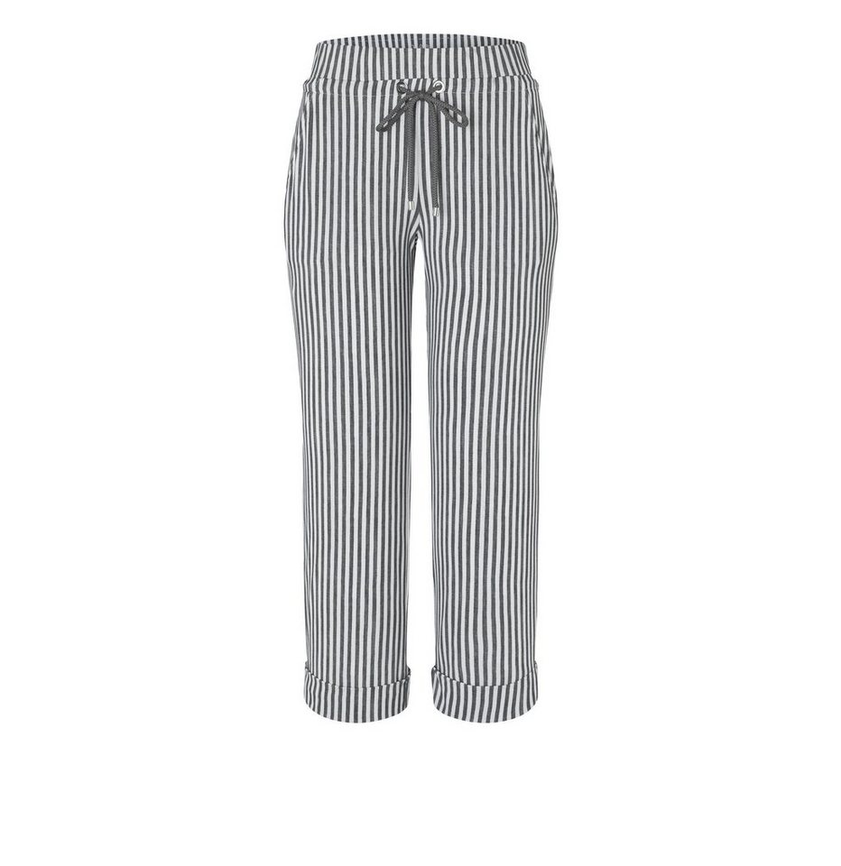 MAC Stretch-Jeans MAC EASY CULOTTE light grey stripe 3084-00-0169 037S von MAC