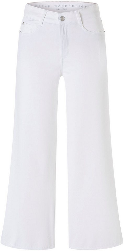 MAC Weite Jeans DREAM WIDE mit Fransen am Saum von MAC