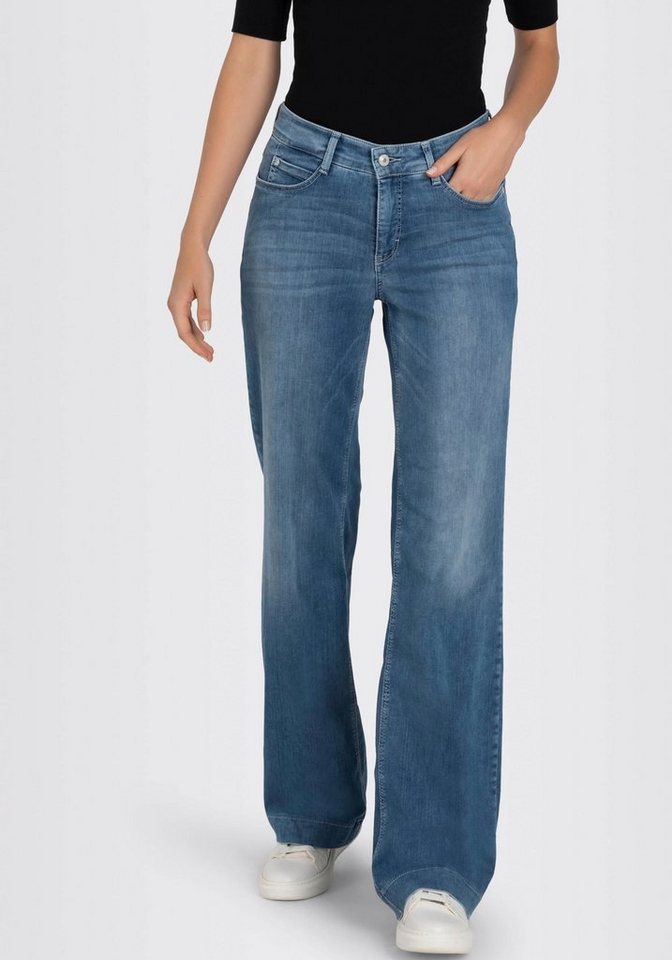 MAC Weite Jeans DREAM WIDE mit weitem Bein-Stretch von MAC