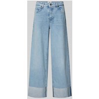 MAC Wide Leg Jeans im 5-Pocket-Design Modell 'Nevada' in Hellblau, Größe 40 von MAC