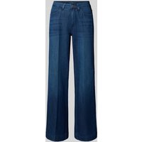 MAC Wide Leg Jeans im 5-Pocket-Design Modell 'PURE GALLON' in Dunkelblau, Größe 38/32 von MAC