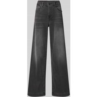 MAC Wide Leg Jeans im 5-Pocket-Design in Mittelgrau, Größe 42/30 von MAC