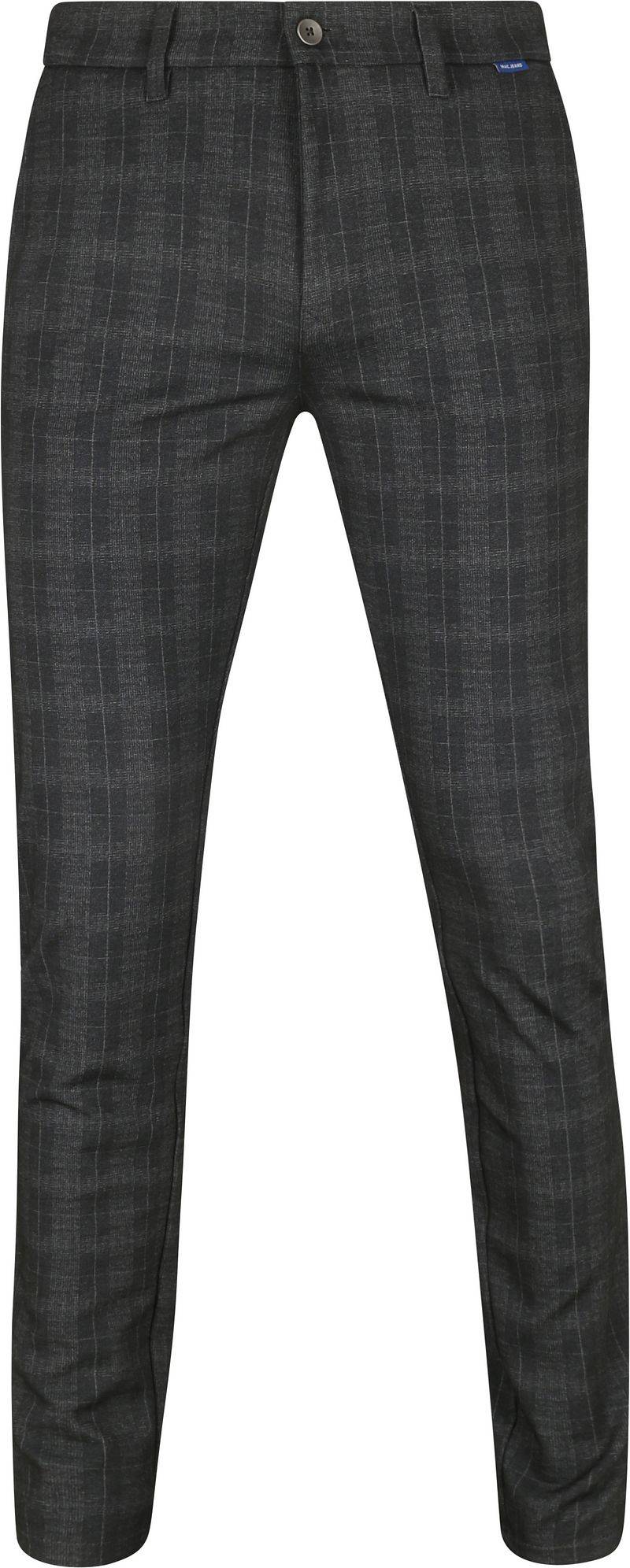 Mac Chino Griffin Karos Anthrazit - Größe W 31 - L 34 von MAC