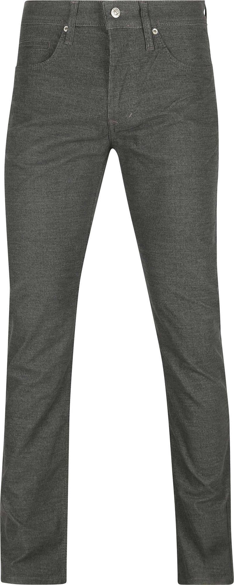 Mac Hose Arne Druck Anthrazit - Größe W 36 - L 32 von MAC