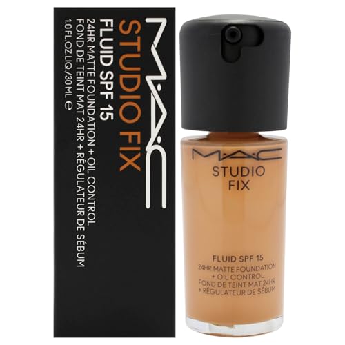 Studio Fix Fluid SPF 15 24Hr Matte Foundation plus Oil Control, -NC45 by MAC for Women – 1 oz Foundation von MAC