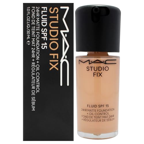 Studio Fix Fluid SPF 15 24Hr Matte Foundation plus Oil Control – NW22 by MAC for Women – 1 oz Foundation Studio Fix Fluid SPF 15 24Hr Matte Foundation plus Oil Control – NW22 by MAC for Women – 1 oz Foundation von MAC